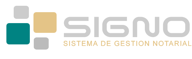 SIGNO · Sistema de Gestión Notarial