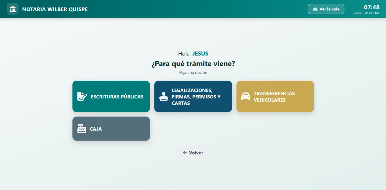 4 · ¿Para qué trámite viene?